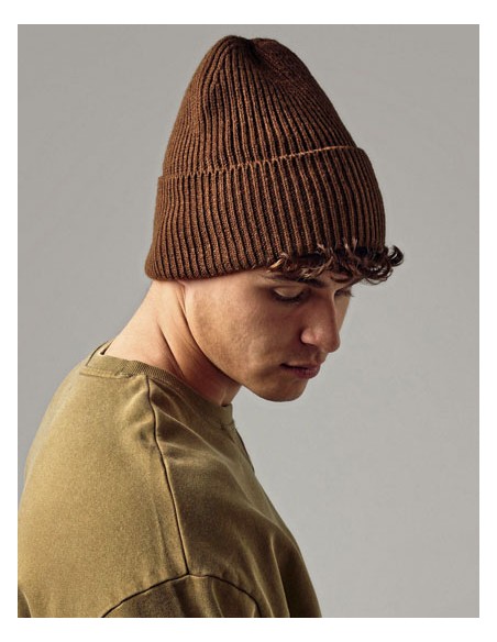 BEE-B384R-Oversized Cuffed Beanie 2